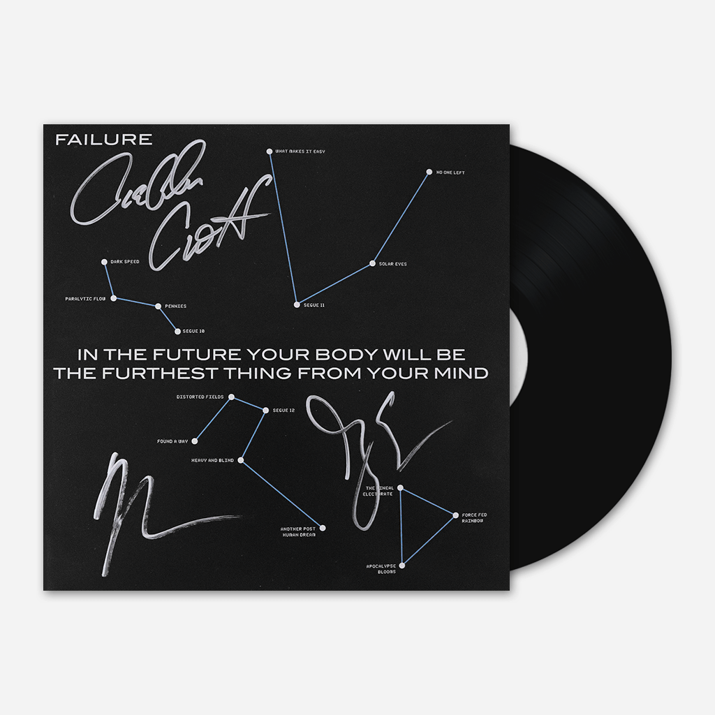 In the Future Your Body Will Be the Furthest Thing From Your Mind Signed 12" Double Vinyl