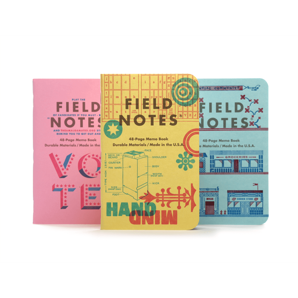 United States of Letterpress 3-Pack