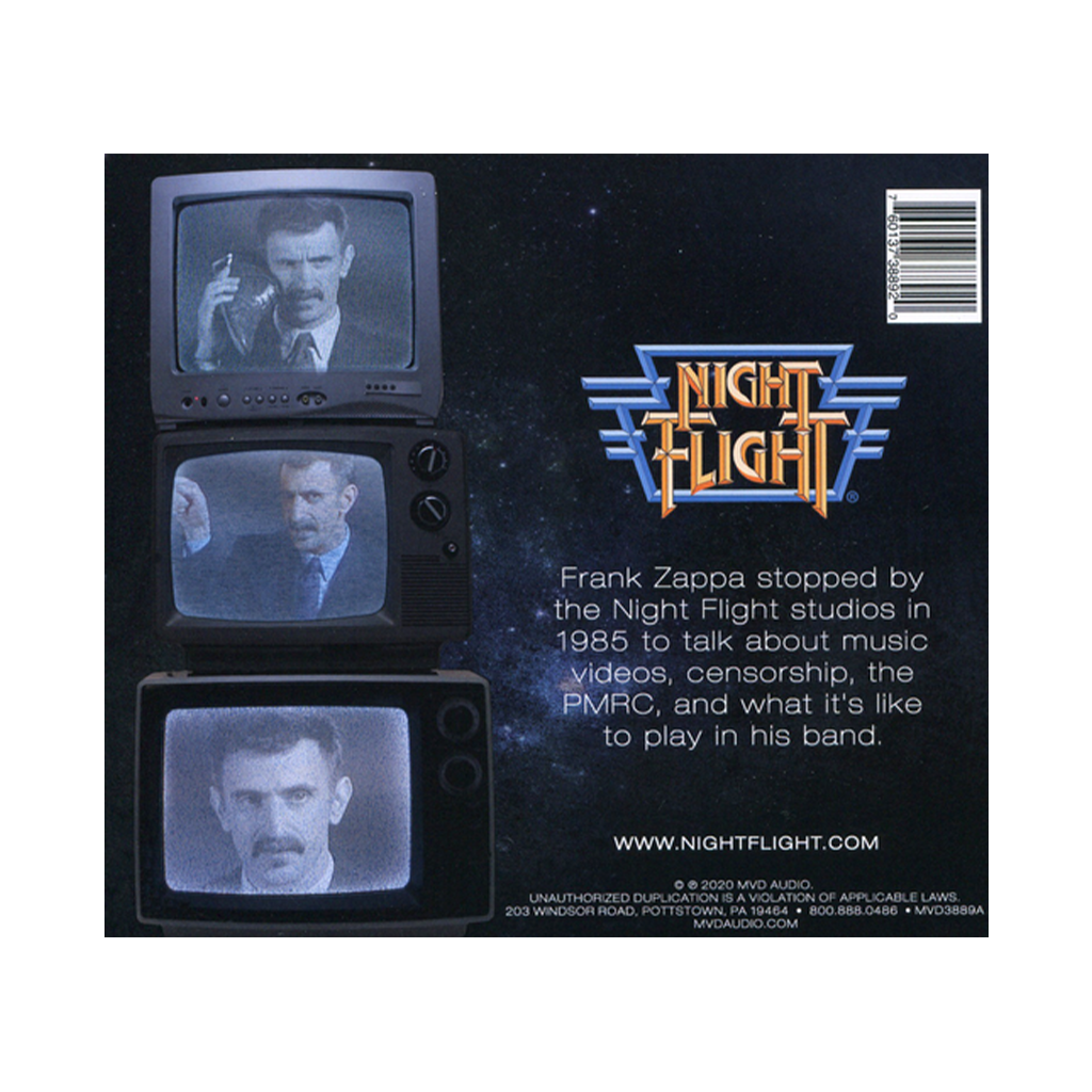 Night Flight Interviews - Frank Zappa - CD