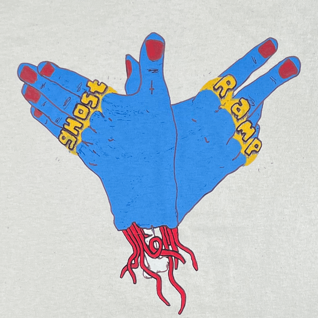 Hands Off-White Tote Bag