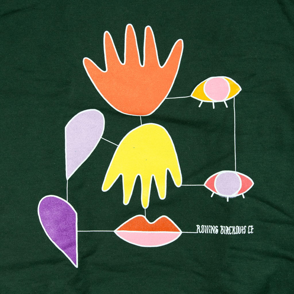 Everyday Lines Forest Green Sweatshirt