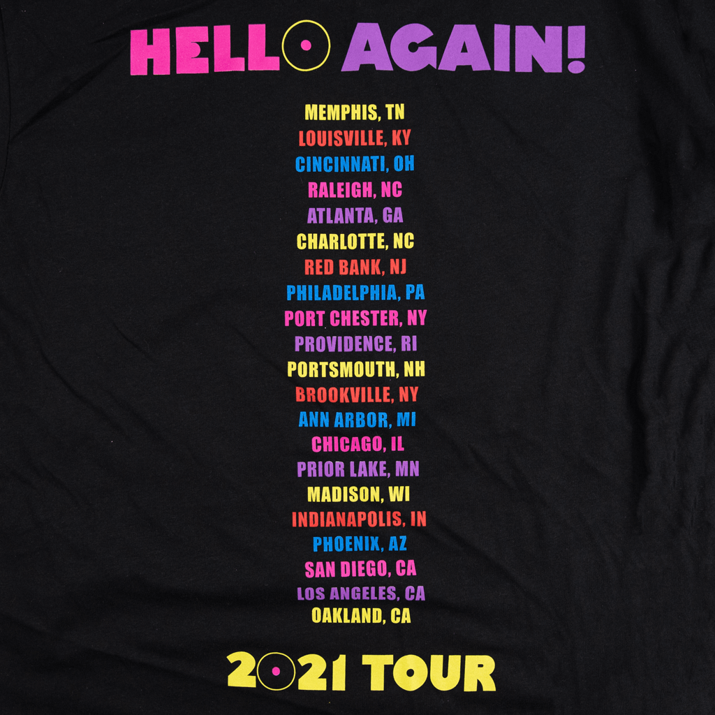 Hello Again 2021 Tour T-Shirt