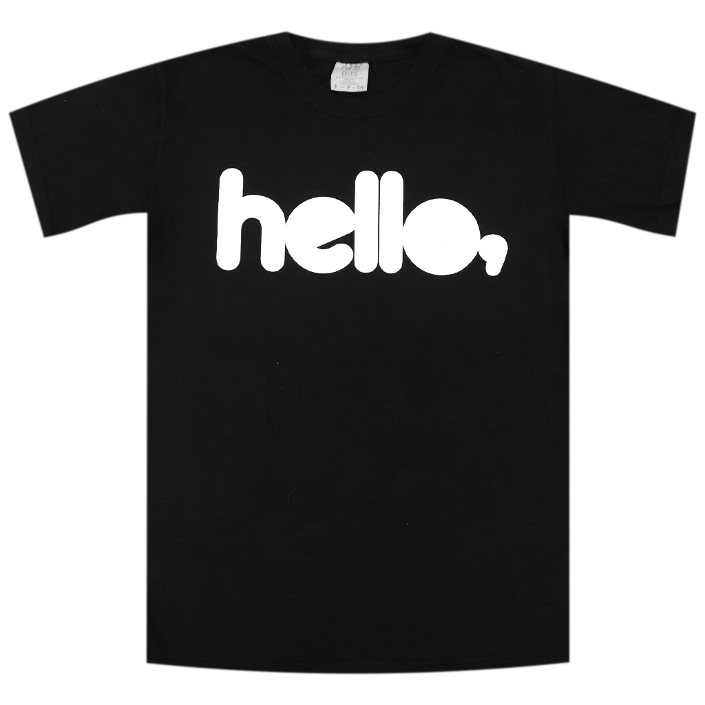 Hello Logo Black T-Shirt