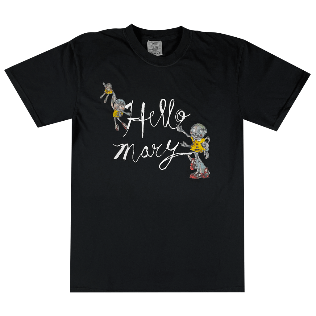 Cursive Black T-Shirt