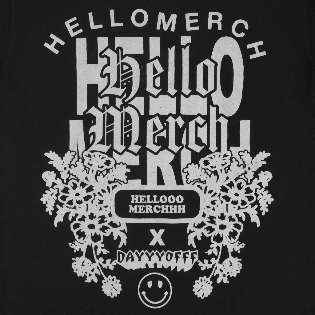 x Dayyy Offf Black T-Shirt