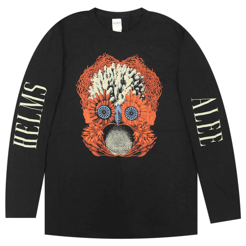 Sea Monster Black Long Sleeve T-Shirt