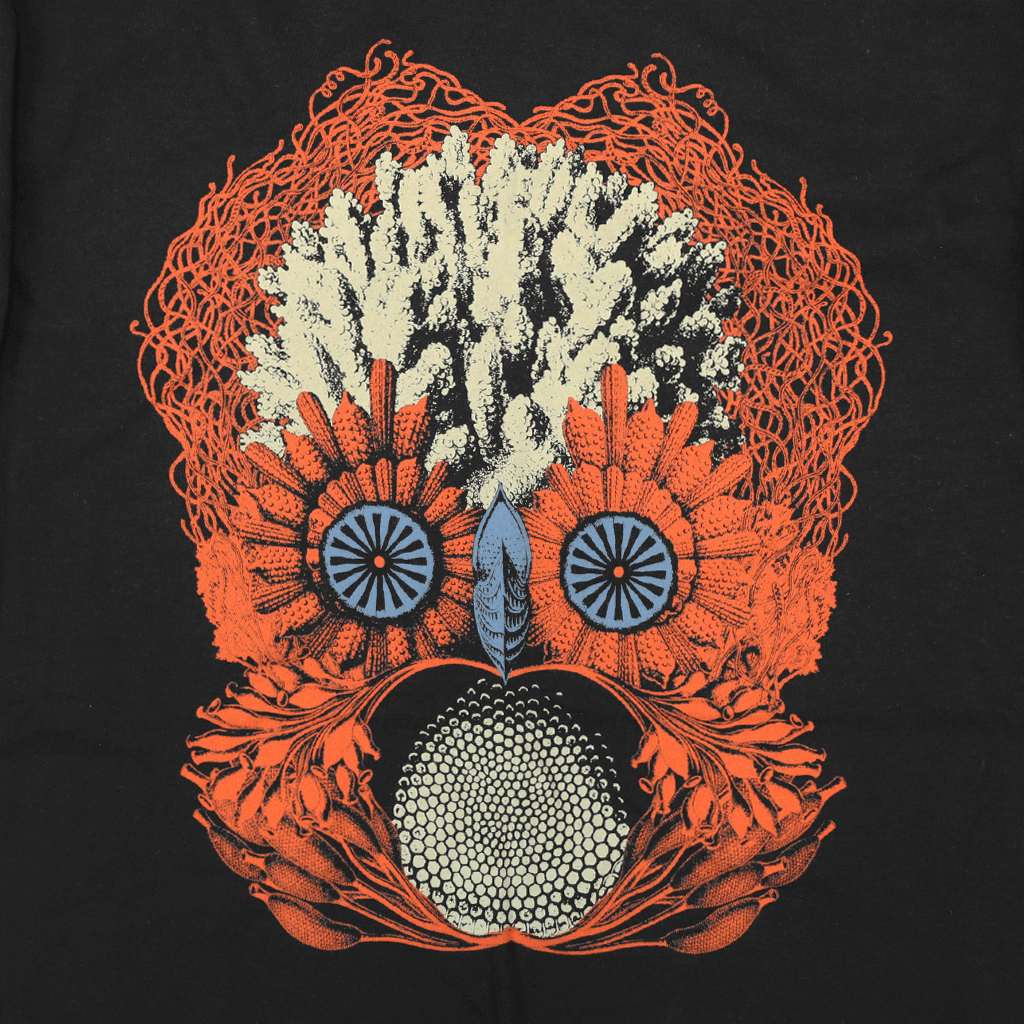 Sea Monster Black Long Sleeve T-Shirt