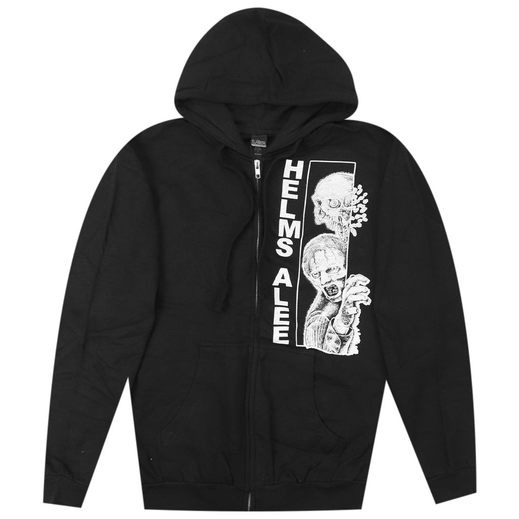 Zombie Black Zip Hood