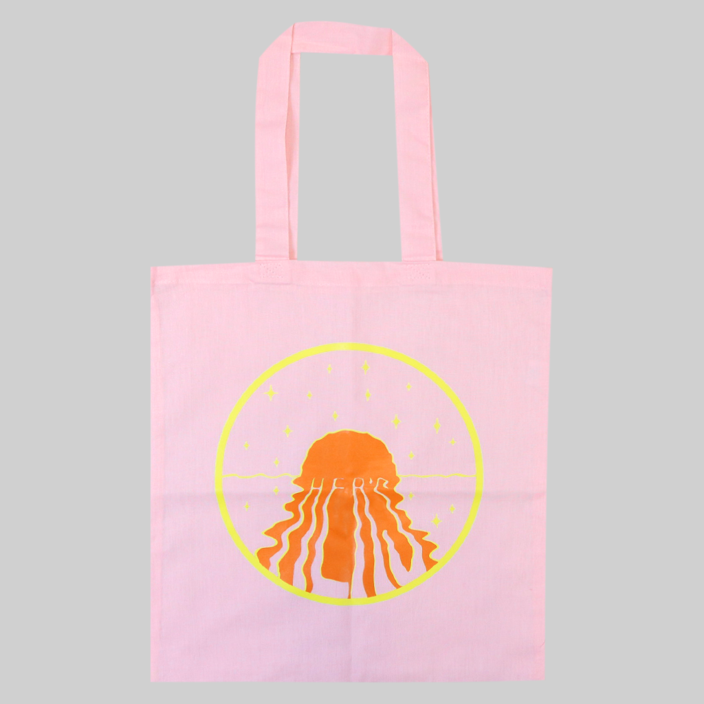 Sunset Light Pink Tote Bag