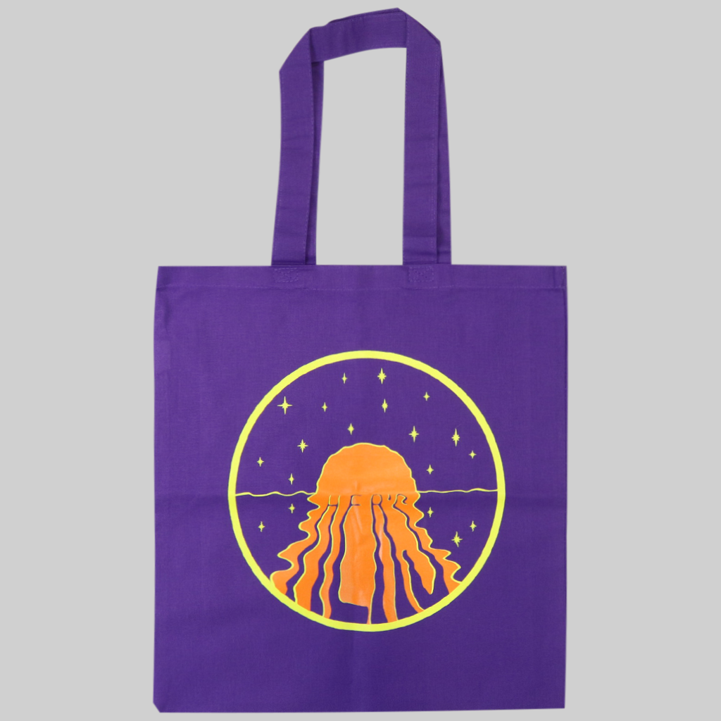 Sunset Purple Tote Bag