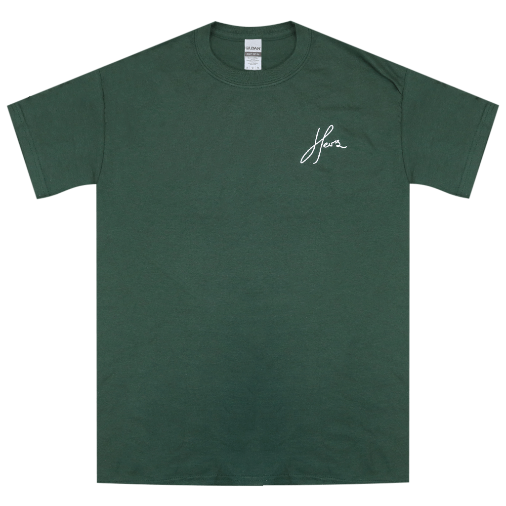 Script Forest Green T-Shirt