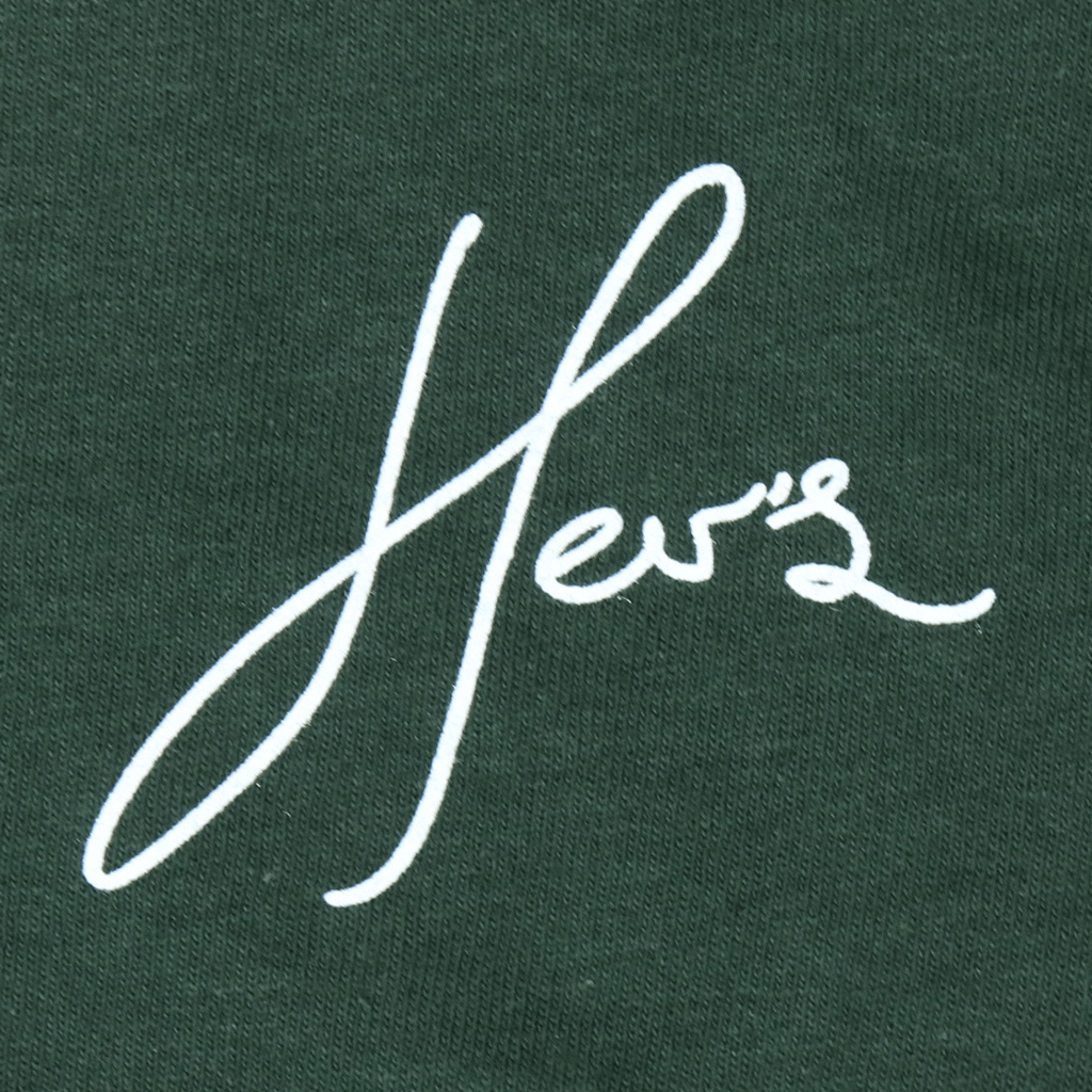 Script Forest Green T-Shirt