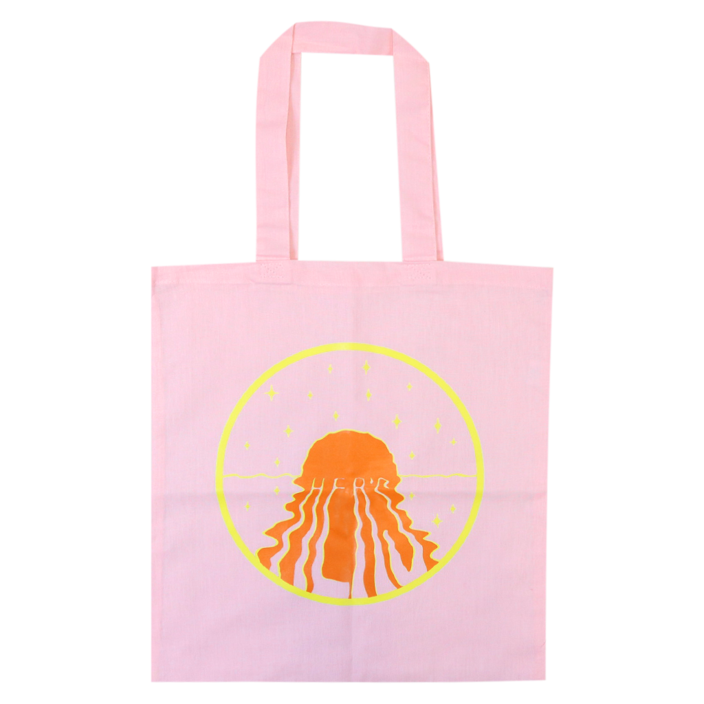 Sunset Light Pink Tote Bag