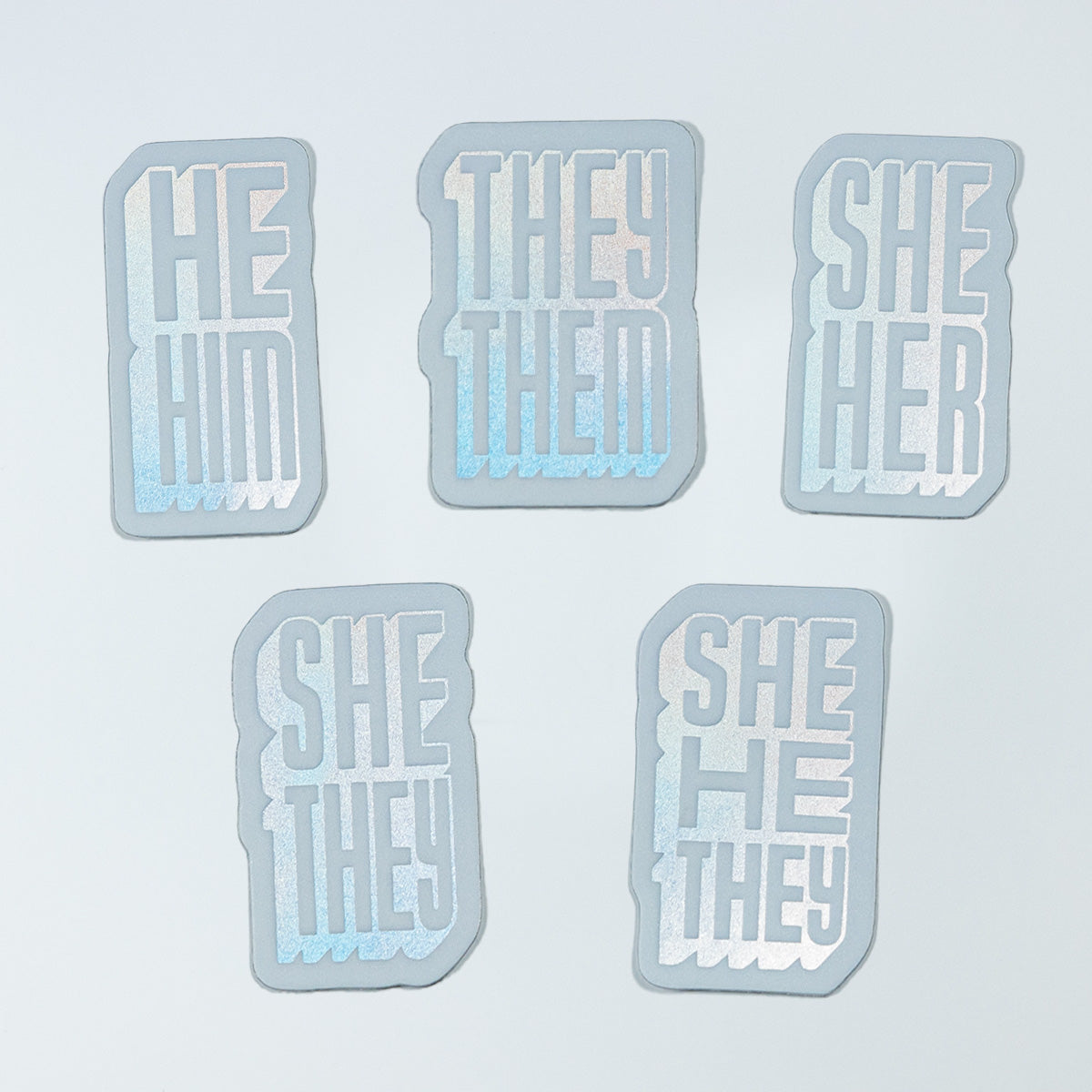 Pronoun Stickers