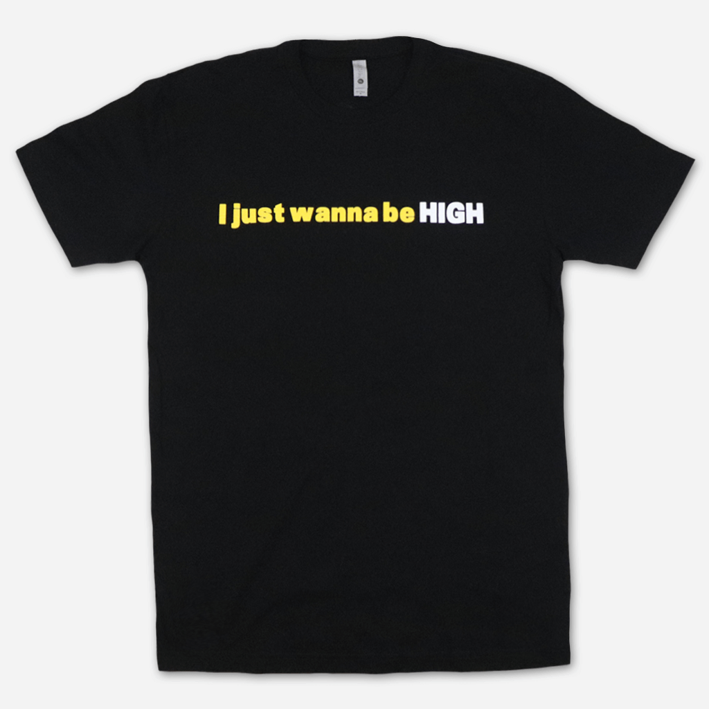 High Black T-Shirt