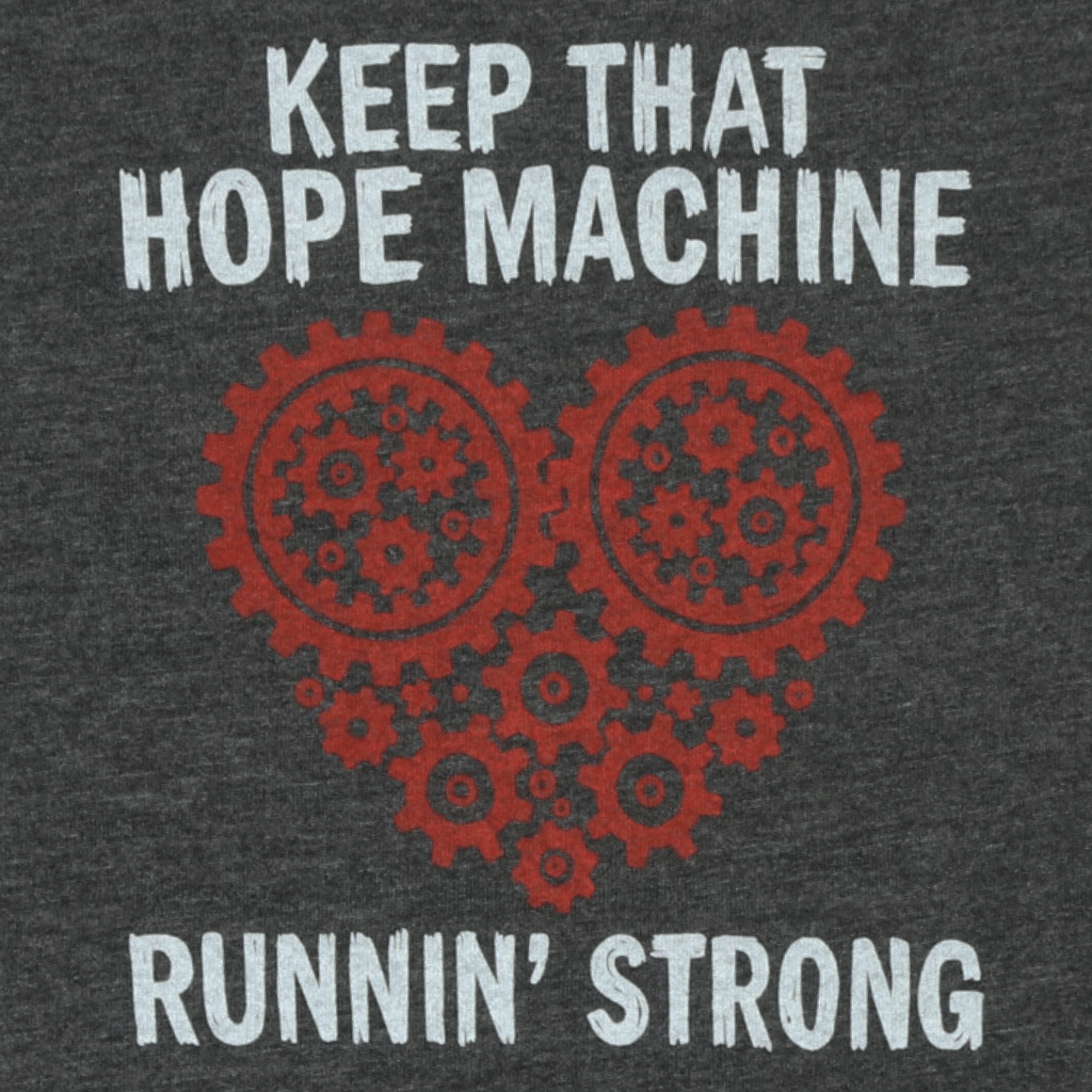 Hope Machine - Toddler's Heather Grey T-Shirt