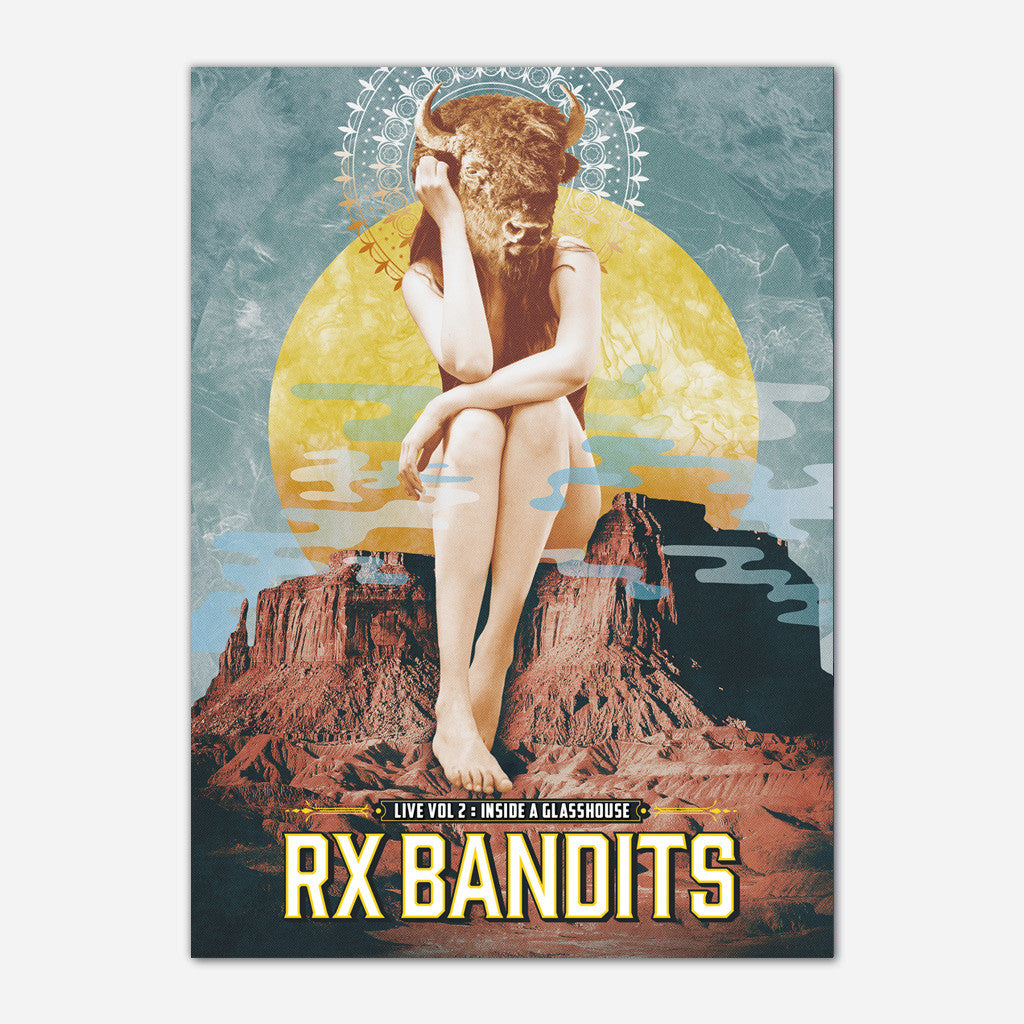 RX Bandits Live Vol 2. : Inside a Glass House + We Live By Night DVD Bundle