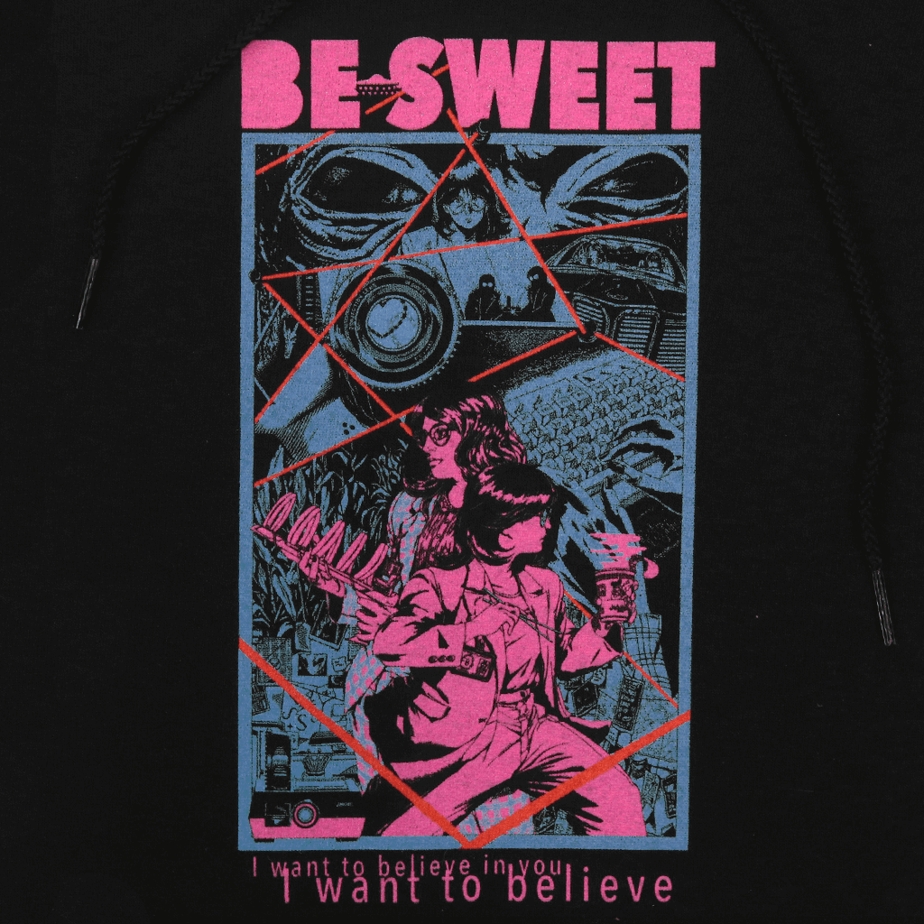 Be Sweet Black Hoodie