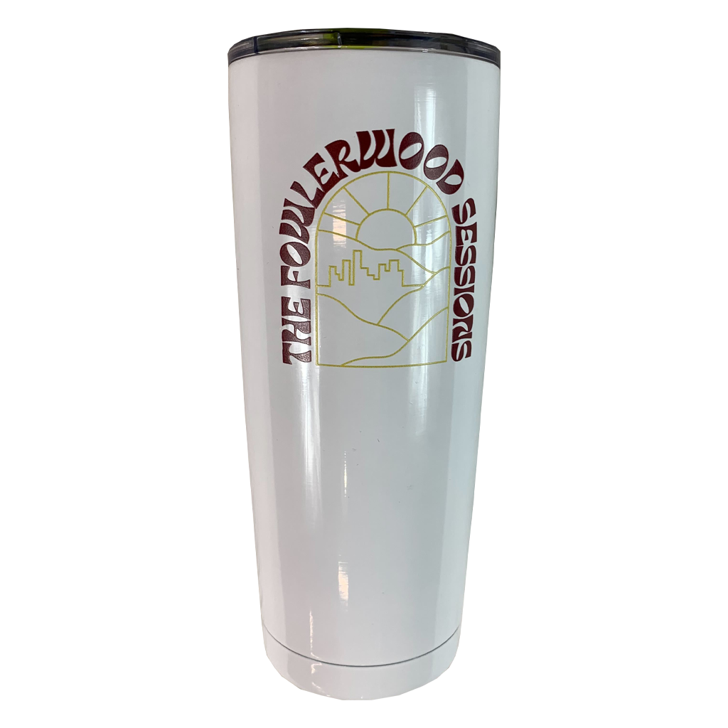 Fowlerwood Sessions White 20 oz. Fowloffee Tumbler