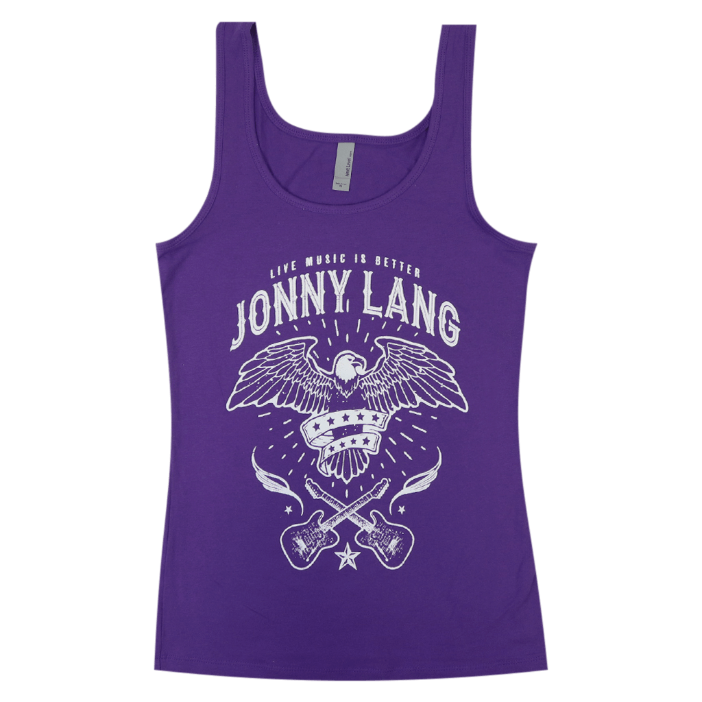 Eagle Women's Purple Tank Top