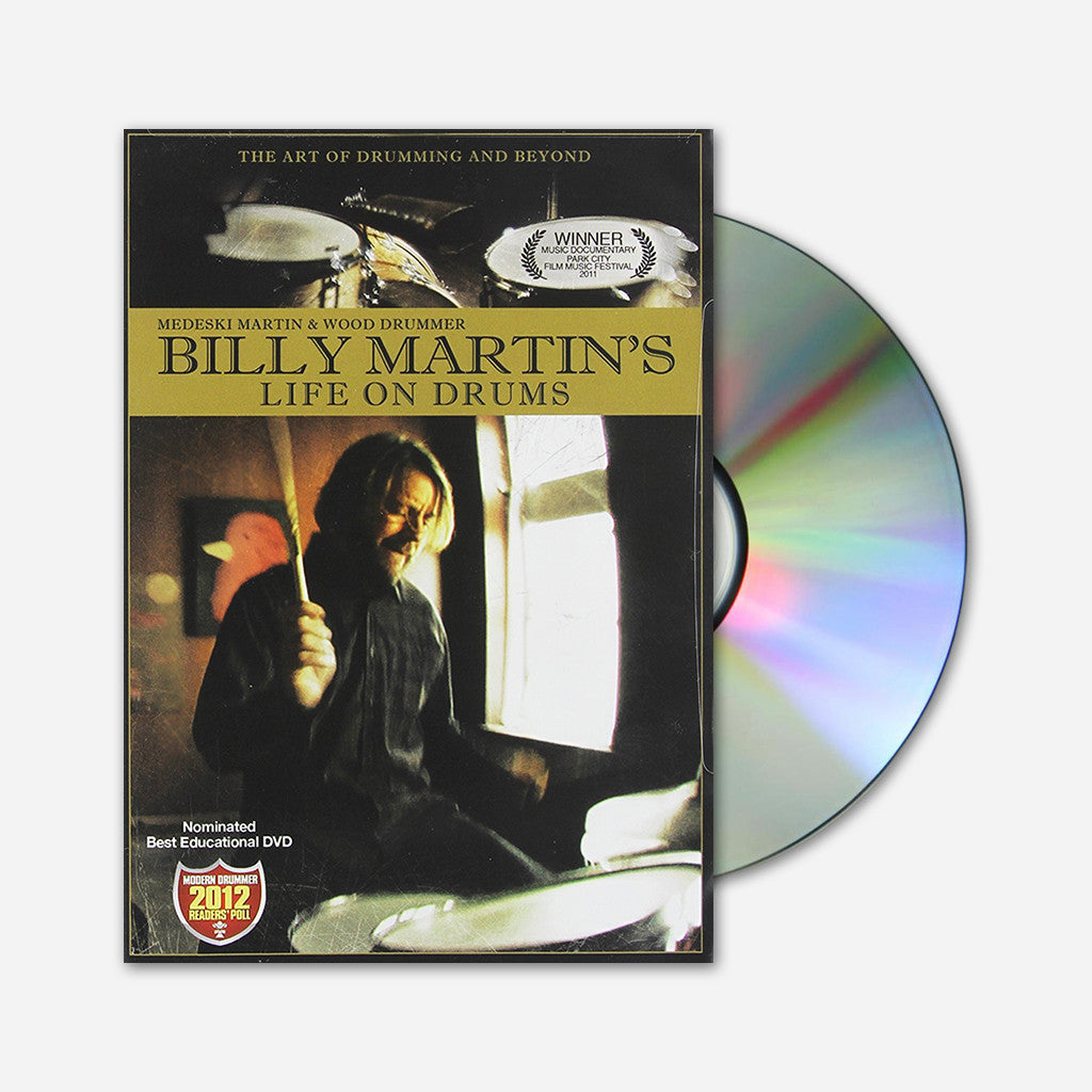 Billy Martin's Life On Drums DVD