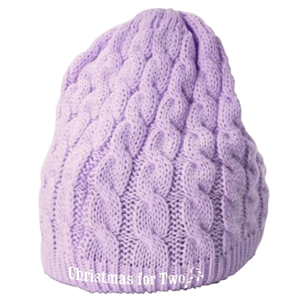 Christmas For Two Lavender Beanie