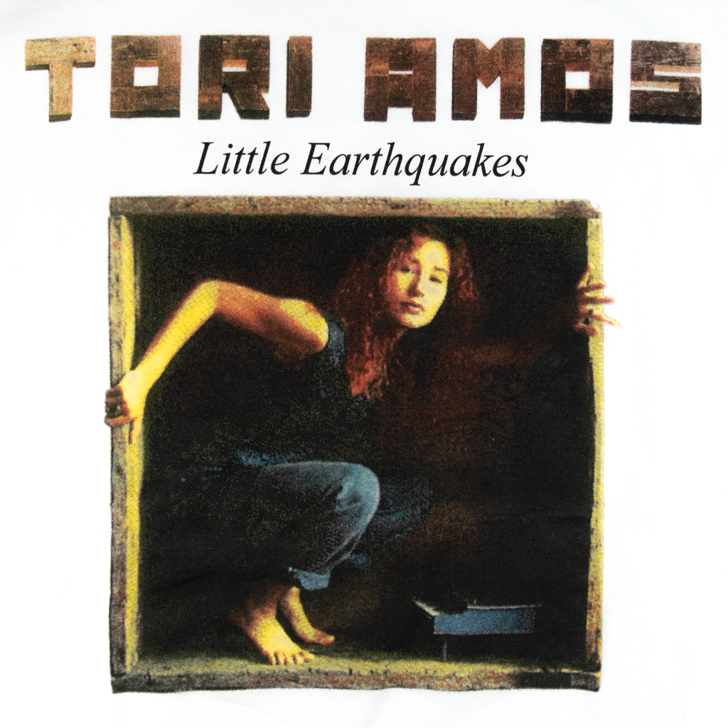 Little Earthquakes White T-Shirt