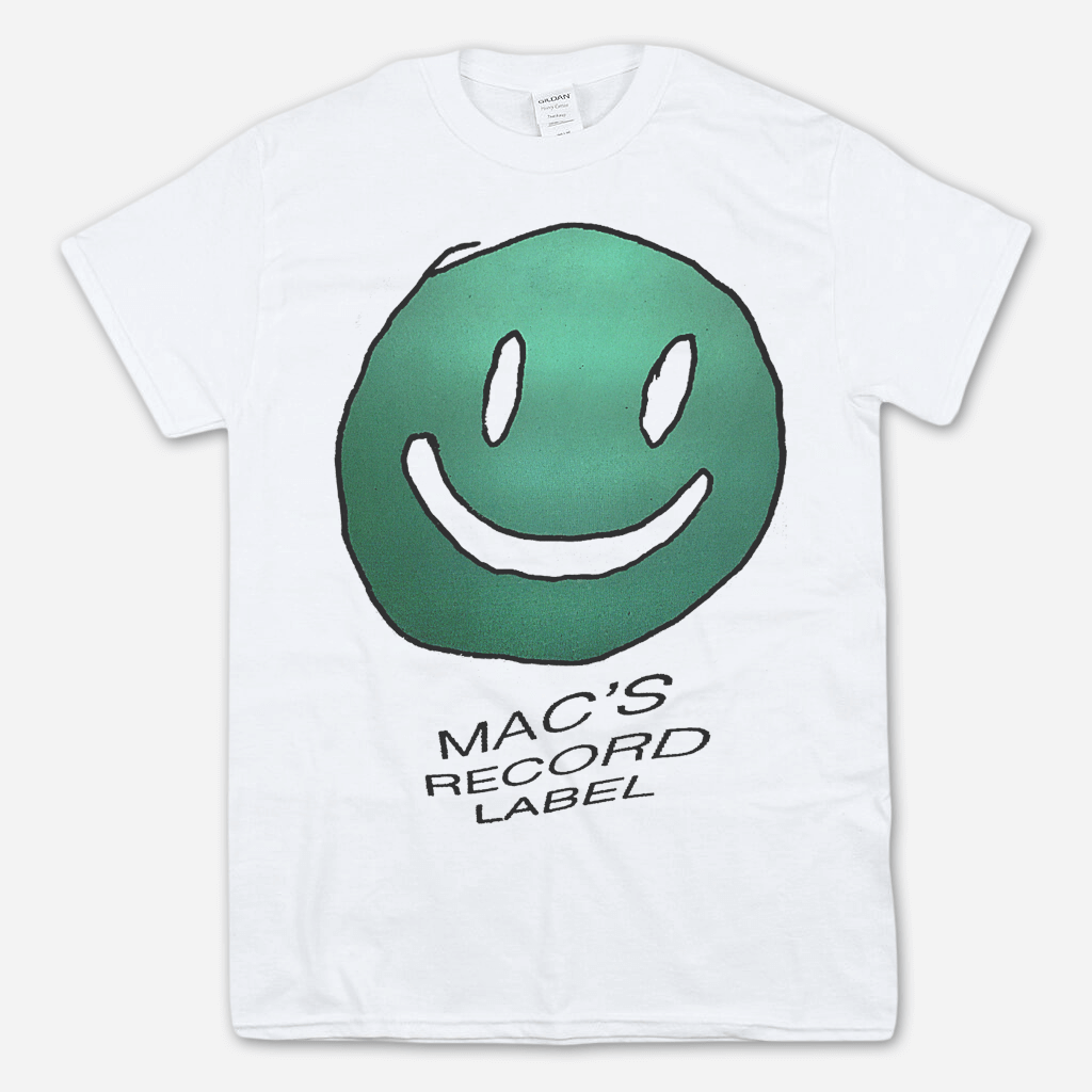 Mac's Record Label White TShirt