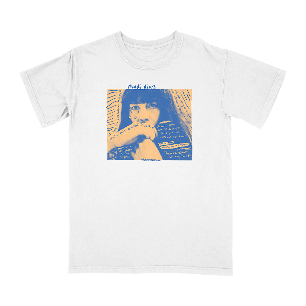 Album Cover - Crying In Public White T-Shirt