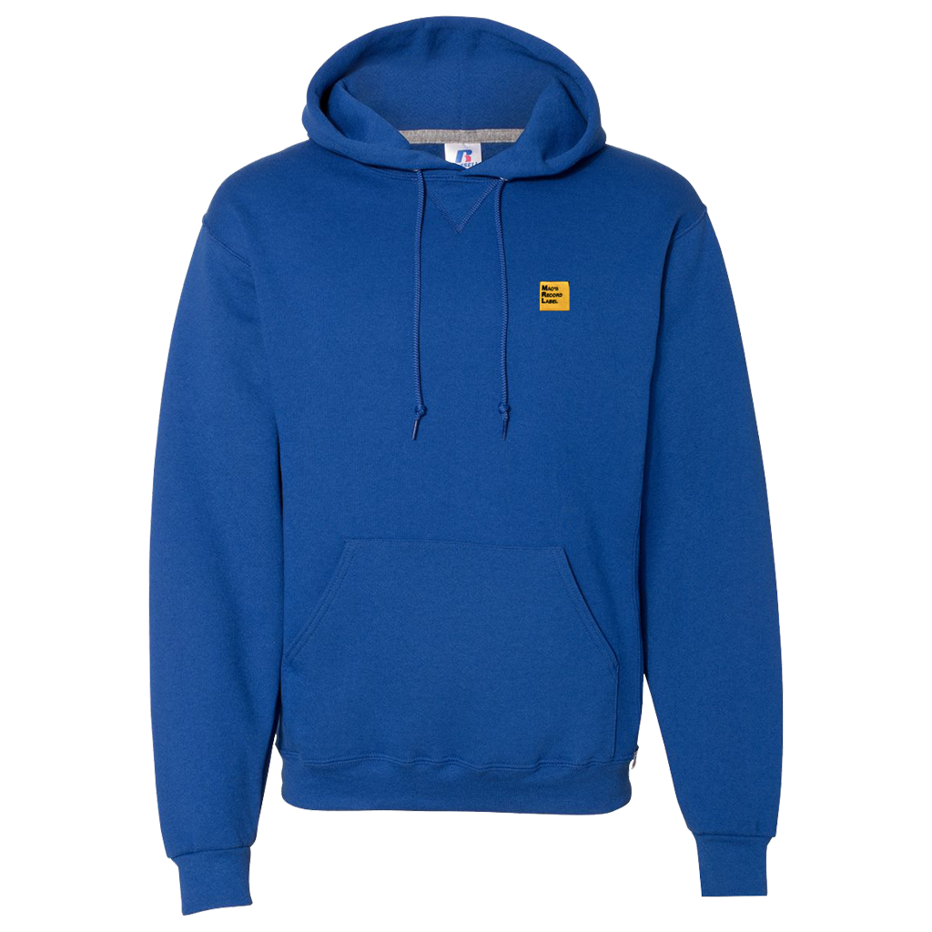 MRL Logo Embroidered Royal Blue Hoodie