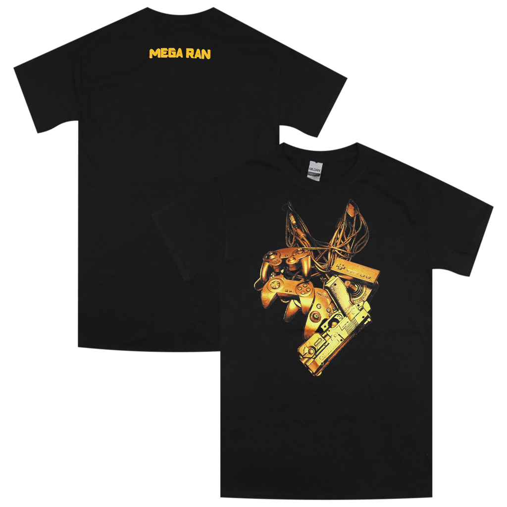 Gold Chain Black T-Shirt