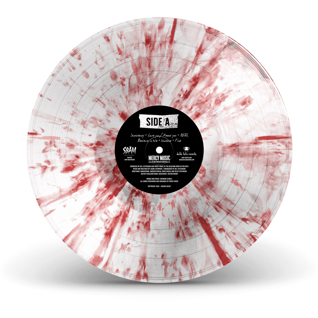 What You Stand To Lose – White Blood Splatter Vinyl LP