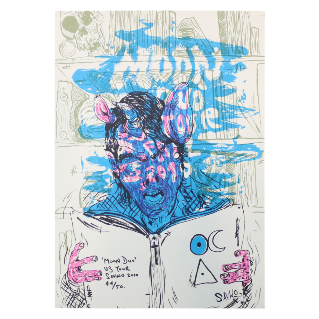 U.S. Tour 2010 Poster by Savage Wolf