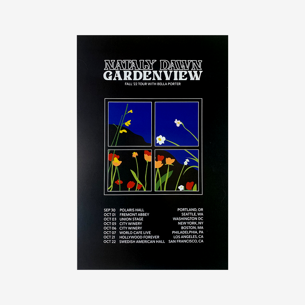Gardenview - Fall '22 Tour Poster