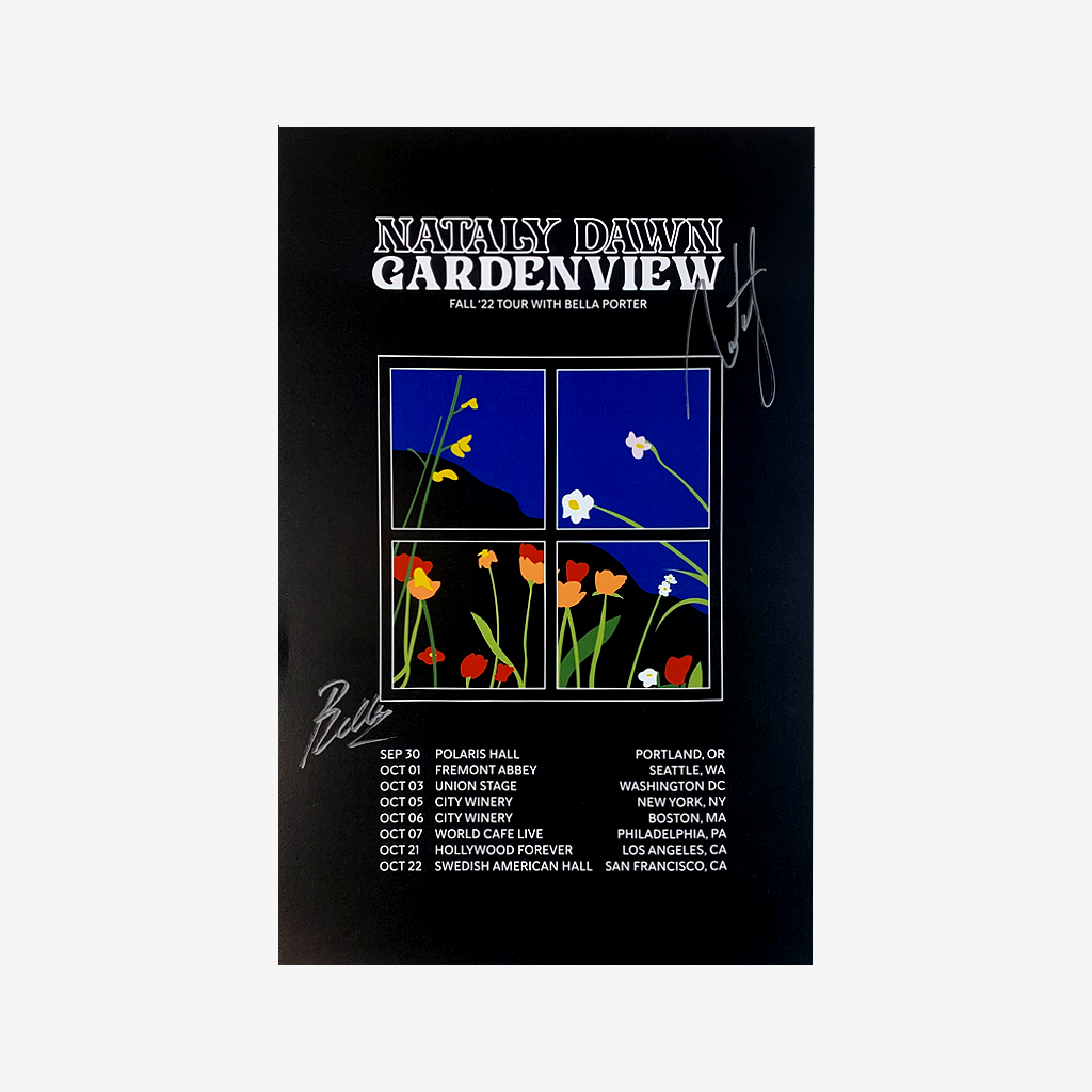Gardenview - Fall '22 Tour Poster - Signed