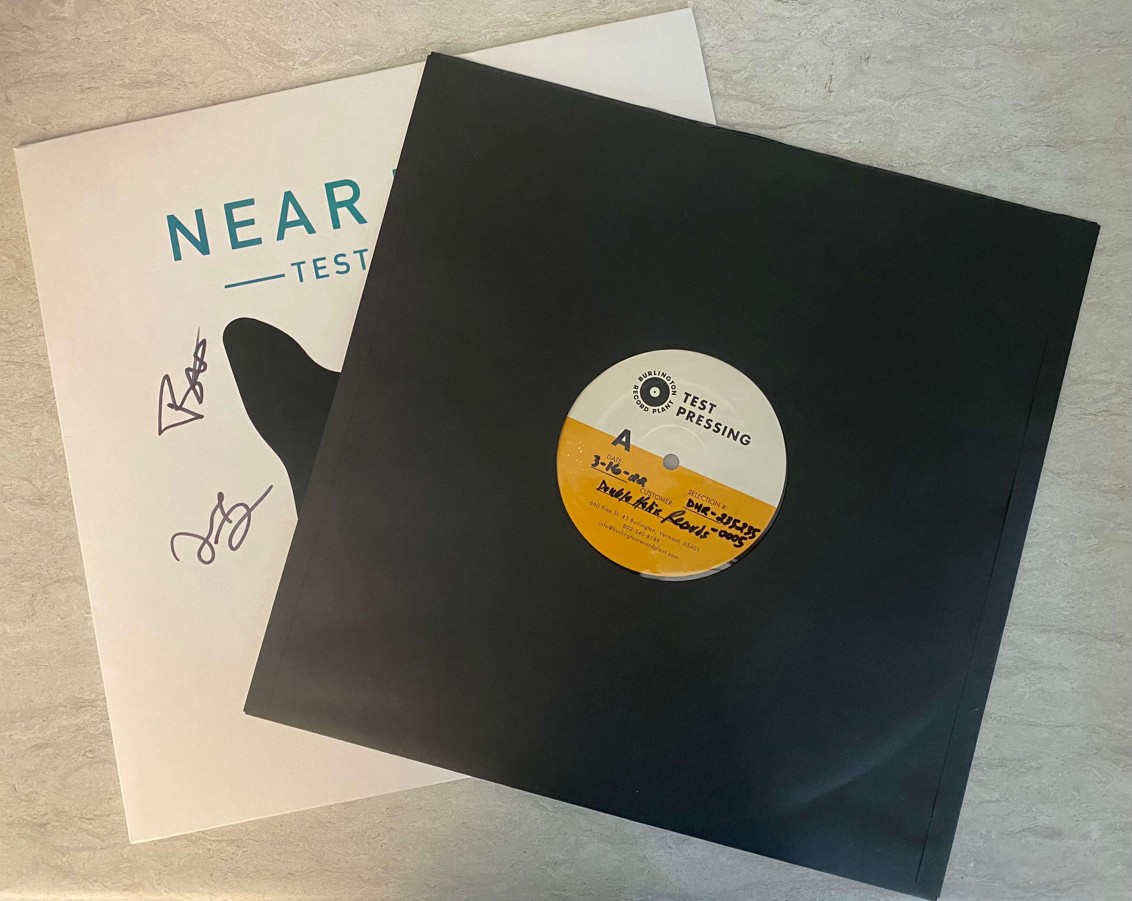 Signed Self Titled - 12" Test Press Vinyl