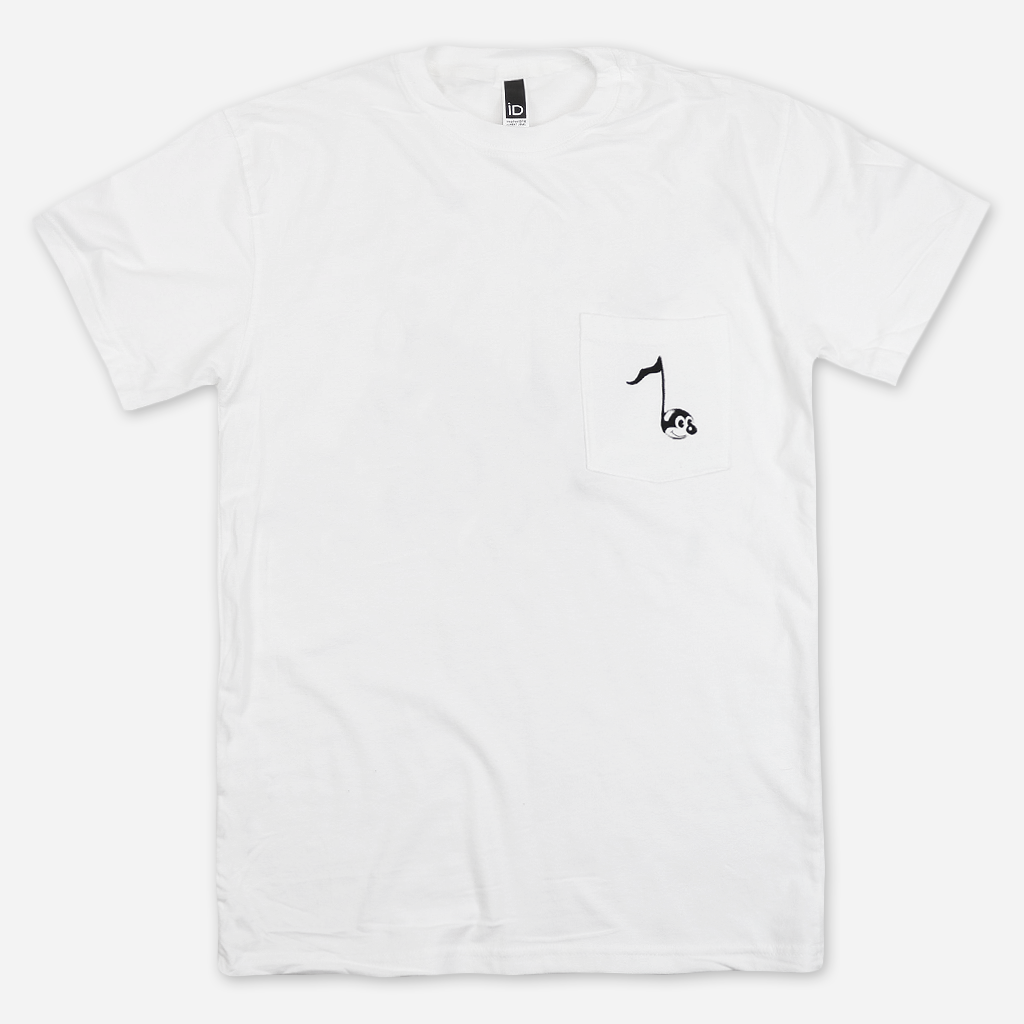 Annie Note White Pocket T-Shirt