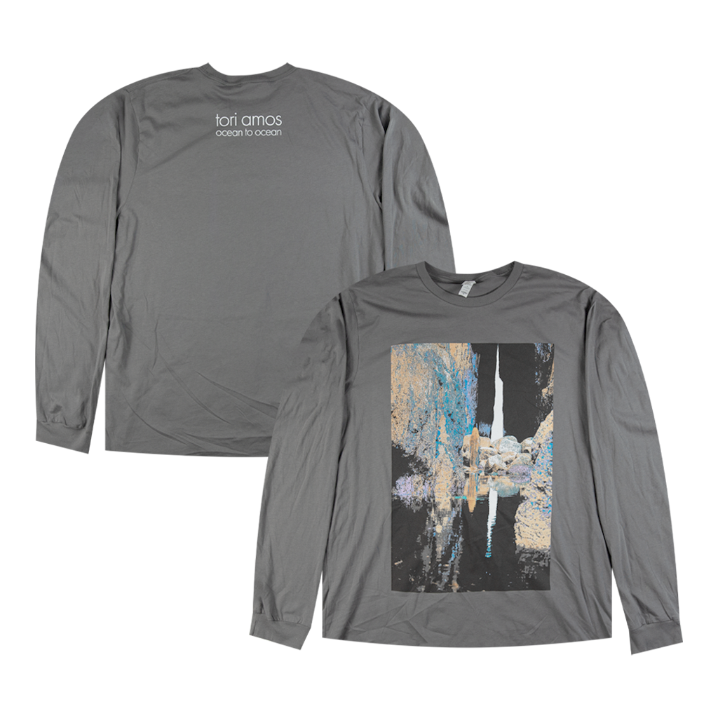 Cave Long Sleeve Light Grey T-Shirt