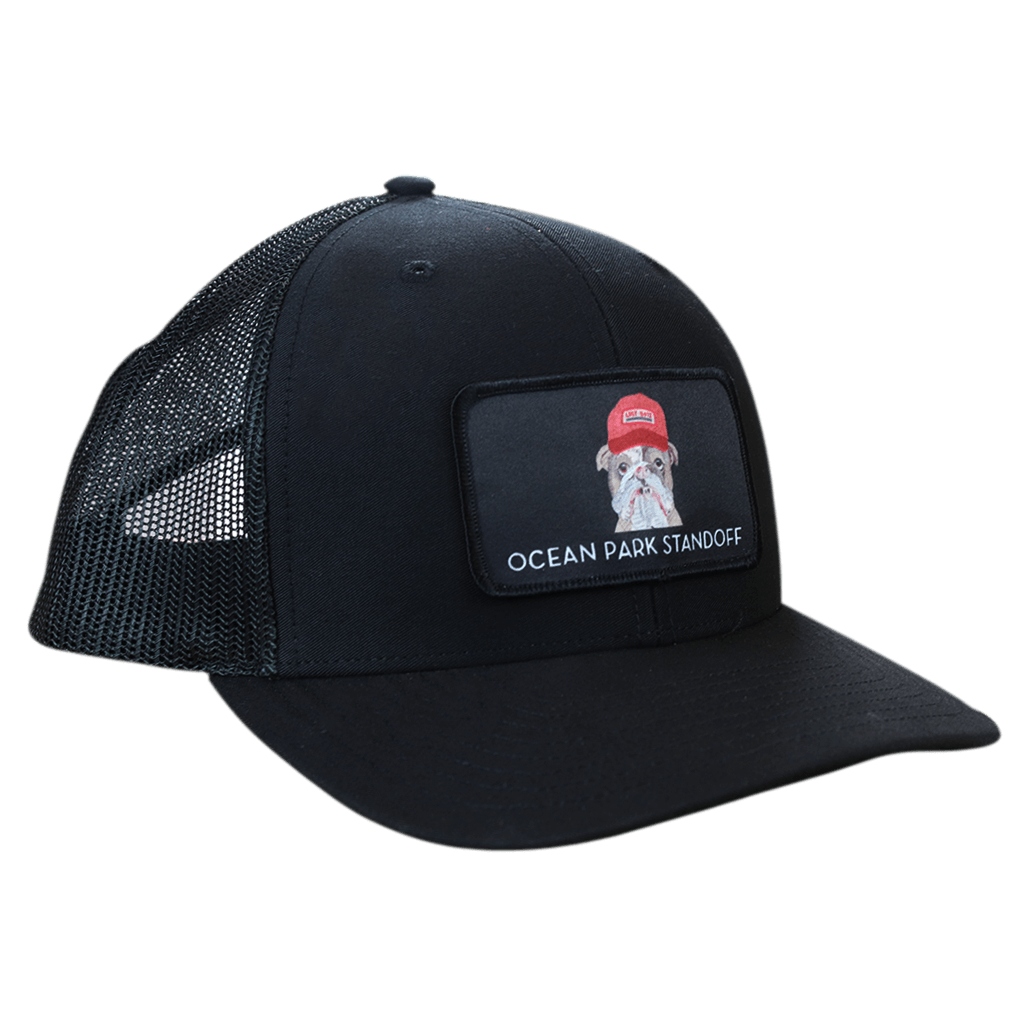 Thunder Black Trucker Snapback Hat