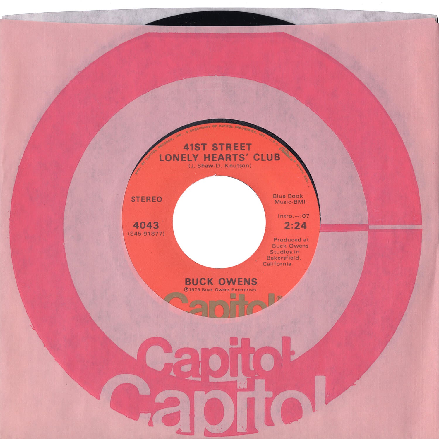 41st Street Lonely Hearts’ Club