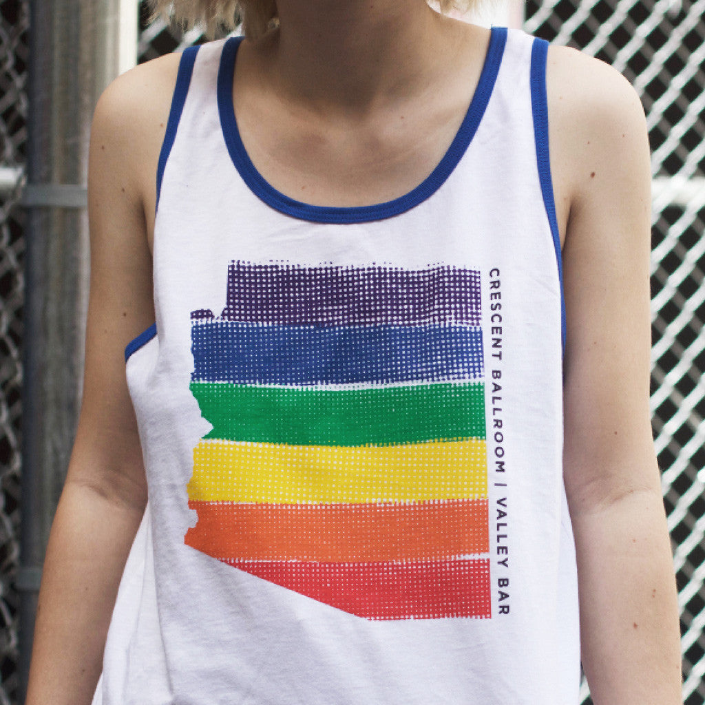 Arizona Pride White/True Royal Tank Top