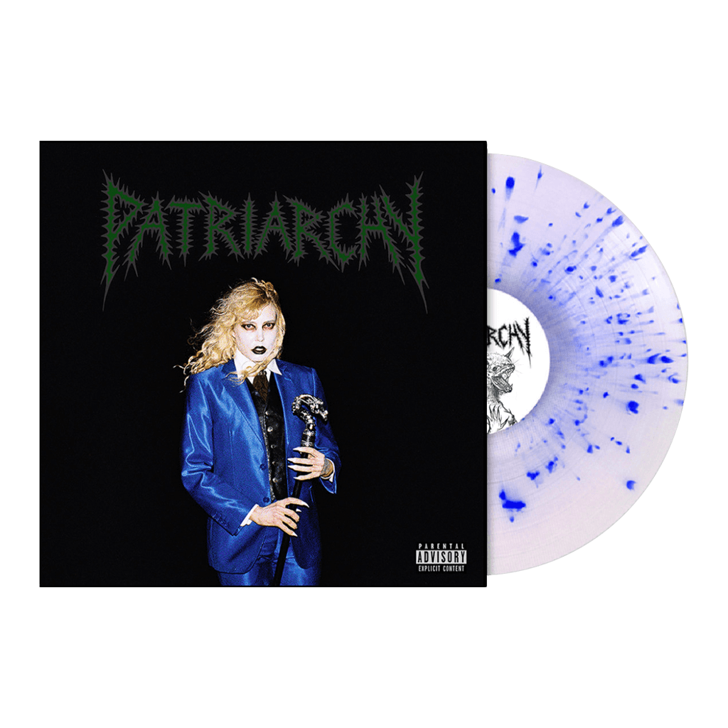 Patriarchy - "Reverse Circumcision" Clear with Blue Splatter 12" Vinyl