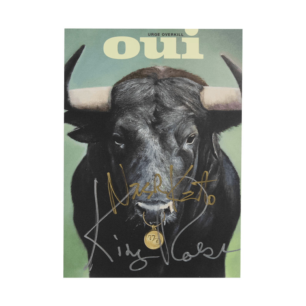 Oui - Autographed Postcard