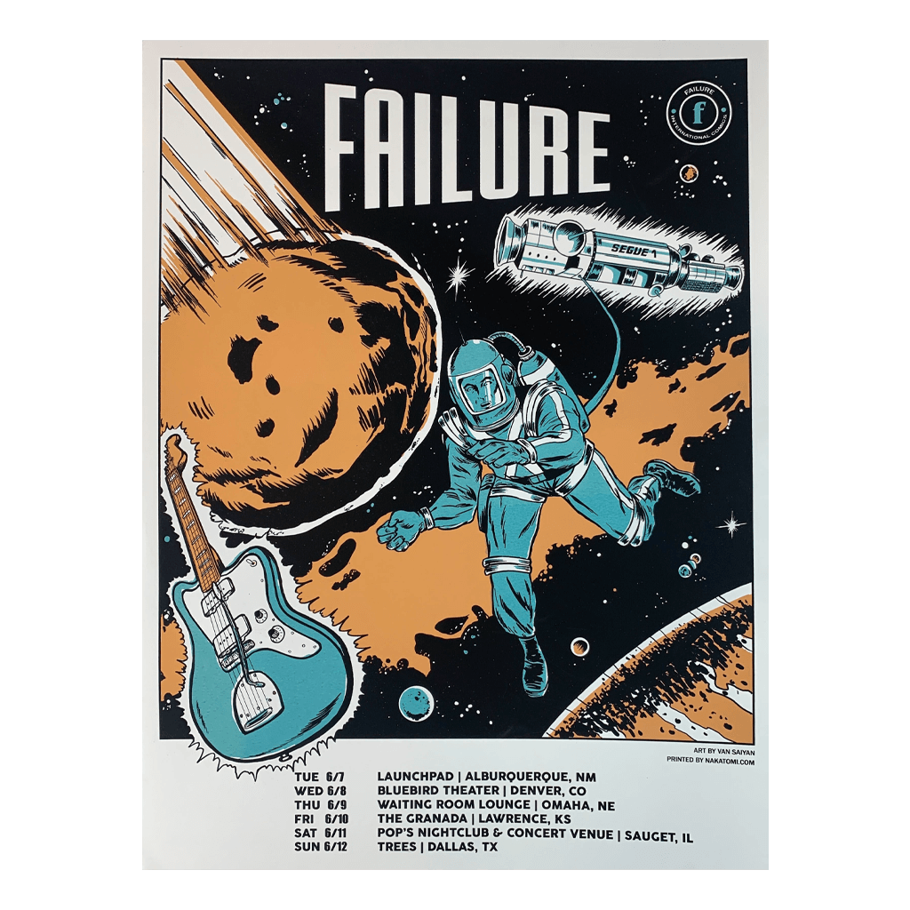 Failure Tour 2022 Posters