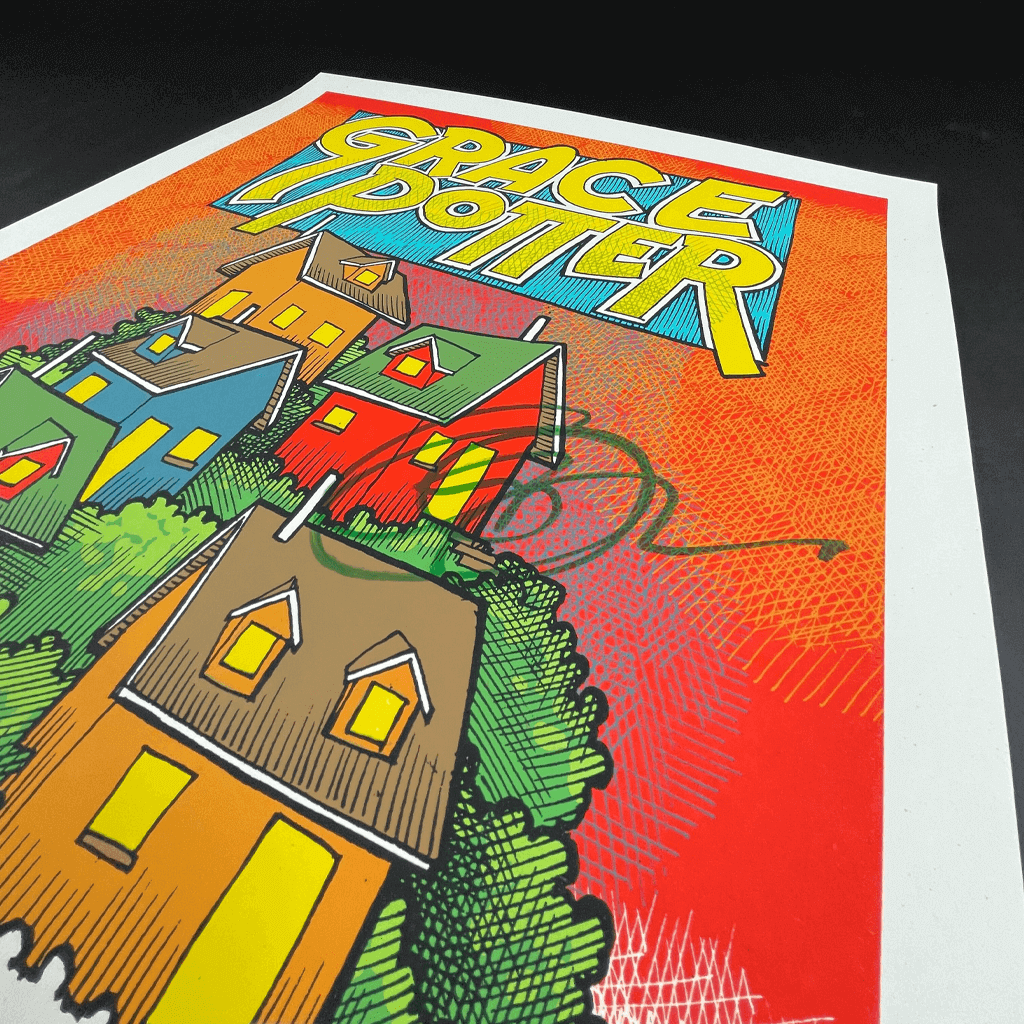 Signed Lonely Town Tour 2023 Poster