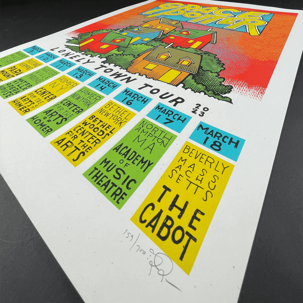 Lonely Town Tour 2023 Poster