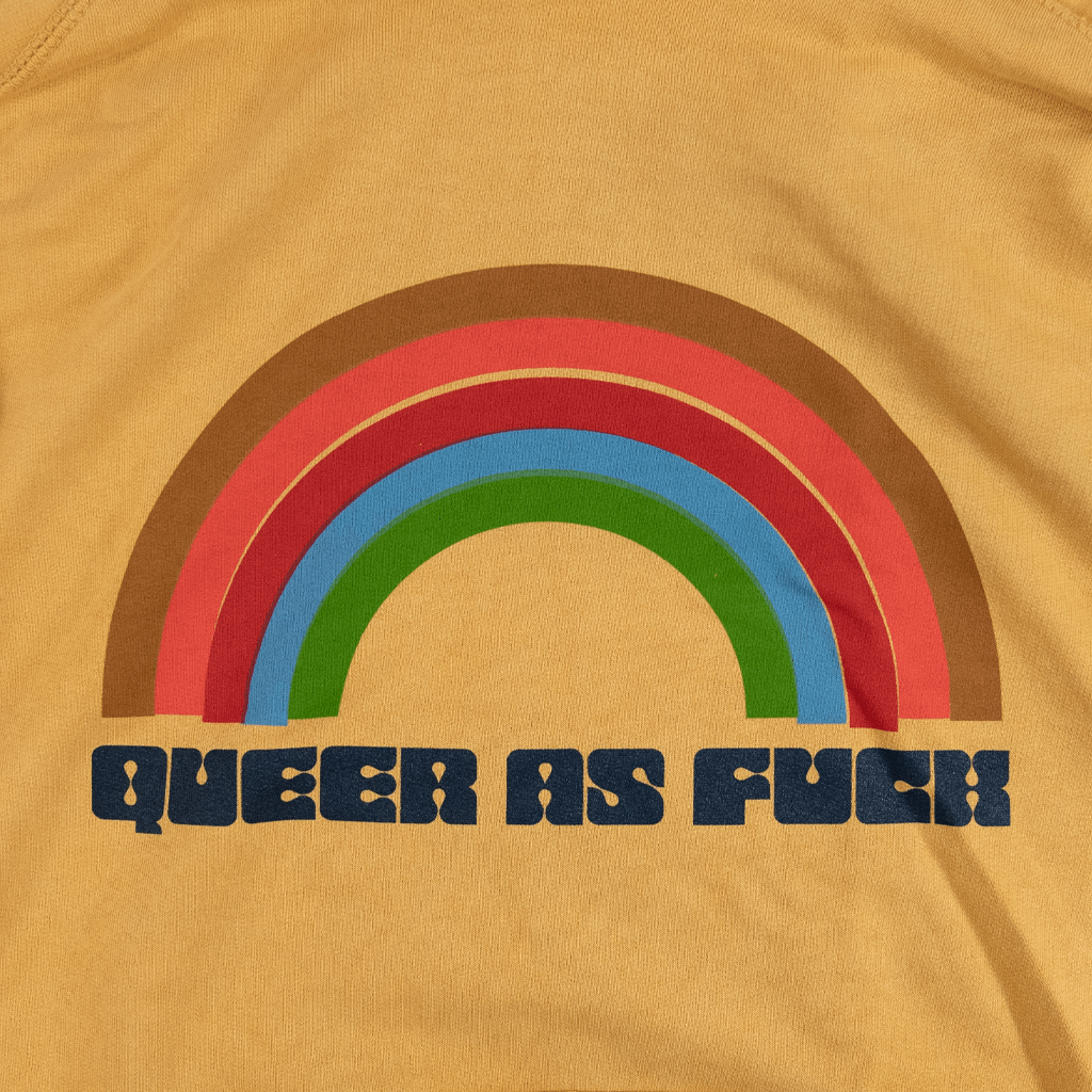 Queer As Fuck Vintage Hoodie