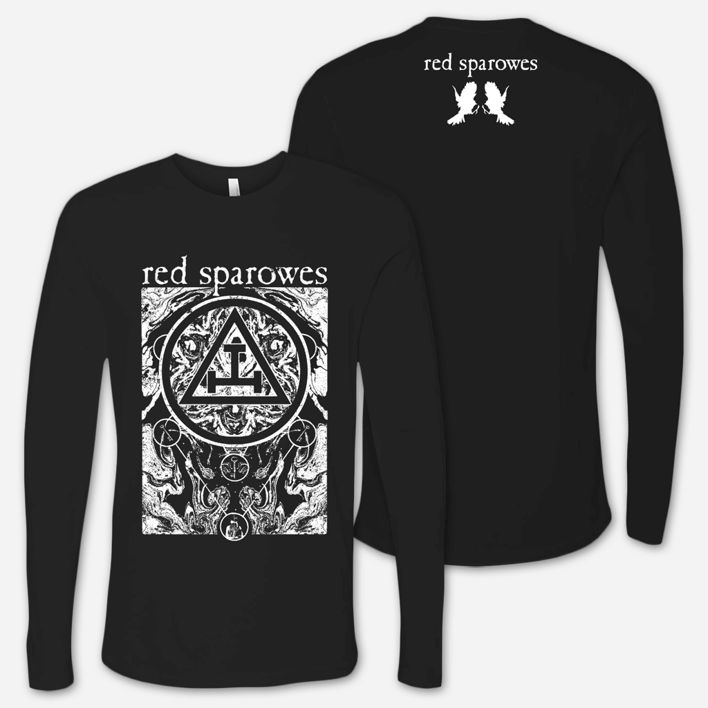 Circles Black Long Sleeve T-Shirt