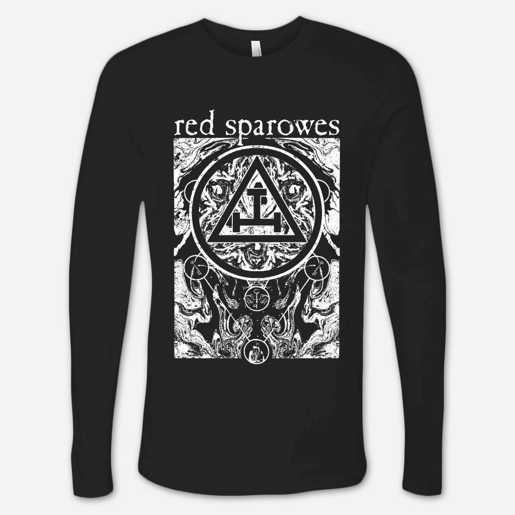 Circles Black Long Sleeve T-Shirt