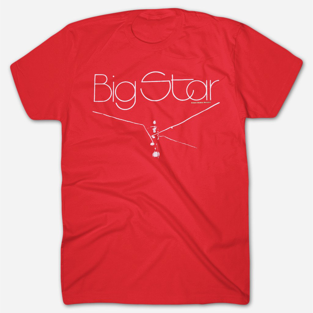 Big Star - Radio City Red T-Shirt
